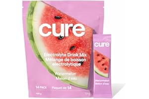 Cure Hydration Electrolyte Drink Mix – Watermelon (14 Sachets)