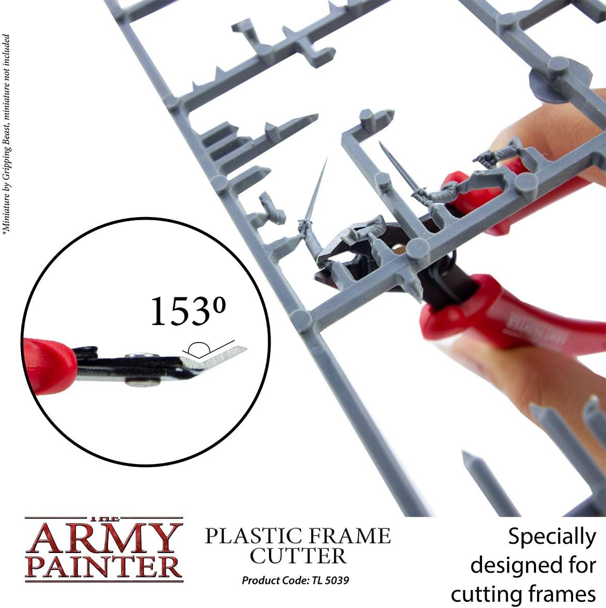The Army Painter Hobby Tools Plastic Frame Cutter, Stainless Steel Model Flush Cutter, Side Snips - Image 4