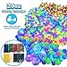 VIIVRIA Water Beads, 20 OZ (60,000 Beads) Kids Water Beads, Flash Water Beads for Bath Refill, Kids Tactile Toys, Sensory Toys, Vase Filler, Transparent Jelly Pearls 8 Pack Clear Water Beads