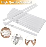 JMIATRY 100 Pcs Cake Dowels 23cm 9in White 1.2cm Diameter Food Grade PP view 3