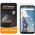 (2 Pack) Supershieldz Designed for Nexus 6 Tempered Glass Screen Protector, Anti Scratch, Bubble Free