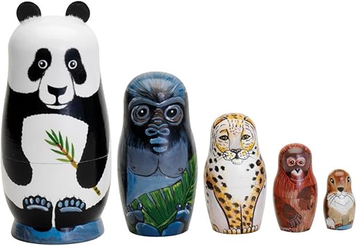animal babushka dolls