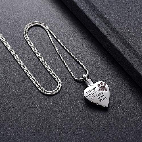 image for memorial jewelry No Longer by My Side,But Forever in My Heart Carved L