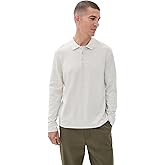 Vince Men's Heathered Double Face Polo