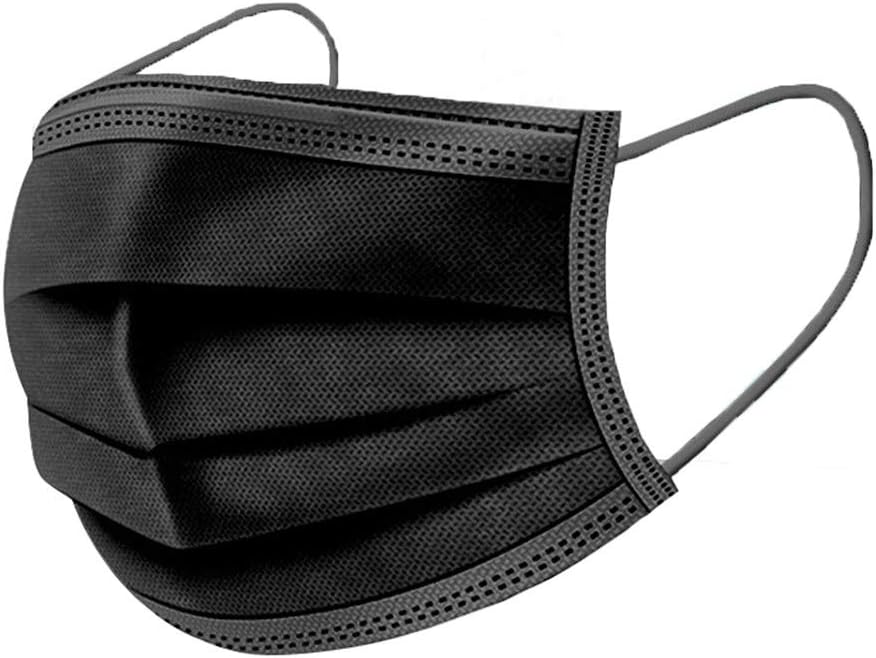 Prunes 50Pcs Disposable 4-Layer Masks with Comfortable Earloop Mouth Face Mask Disposable Medical Sanitary Surgical Mask Respirator Breathable Prevent Dust Respirator Safety Masks