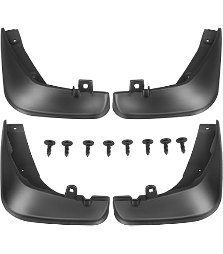 Amazon.com: MOERTIFEI Car Mudguard Fender Mud Flaps Splash Guards