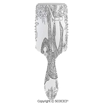 Buy Air Cushion Comb No Knot Anti Static Outline Drawing Of Sloth