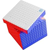 HELLOCUBE Meilong V2 10x10 Speed Cube Stickerless | Gift Toys for Kids, Teens, Boys &amp; Girls &ndash; Ideal for Birthdays and Holidays