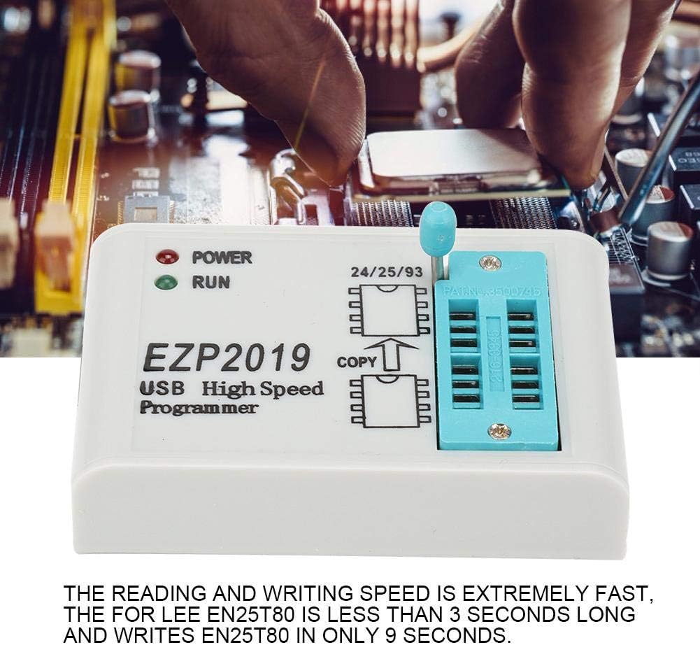 High Speed EZP2019 USB SPI Programmer with Tested Base Support PC Software Firmware Updates, for Block 24 EEPROM - Image 4