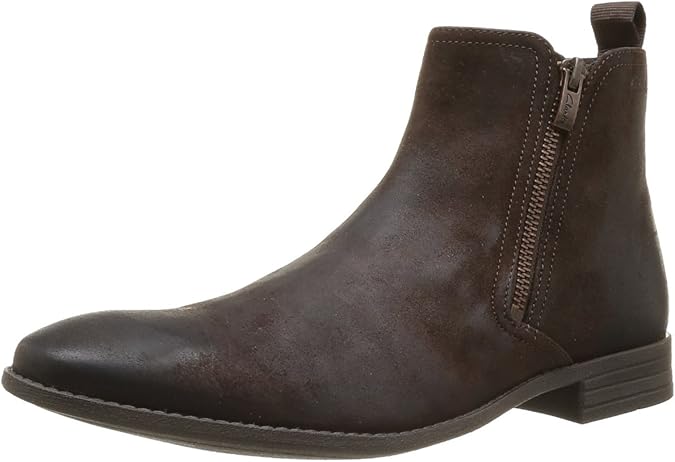 clarks zip boots