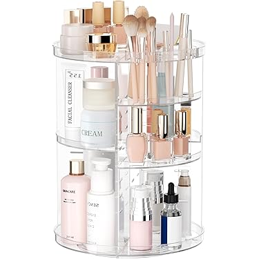 G4GADGET Kosmetik-Organizer Aus Acryl – Transparent, Mehrstufig, Für Make-up, Pinsel & Nagellack