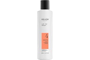 Nioxin System 4 Scalp + Hair Thickening Shampoo for Colored, Dry, & Damaged Hair with Progressed Thinning | Maintain Vibrant Color | Cleanse, Nourish & Boost Hair Density with Niacinamide & Biotin