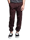 VICTORIOUS Men's Elastic Cuff Fleece Sweatpants