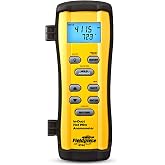 Fieldpiece STA2 in-Duct Hot Wire Anemometer for HVAC Airflow Measurement - CFM, Air Velocity &amp; Temperature - 38" Telescoping Probe - Hands-Free Air Balancing Tool