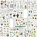 Temporary Tattoos for Kids, 200+ Designs, 10 Sheets, 6