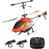 U12 Remote Control Helicopter Mini RC Helicopter with Altitude Hold Red | One Key take Off/Landing and 2 Batteries,High/Low Speed,LED Light,for Adults Kids