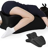 SoirFanTlio Multifunctional Pillow, Featuring Breathable Memory Foam Waist Support, Large Size with high Resilience, Provides Comprehensive Support (Black)