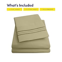 1500 Supreme Collection Twin XL Sheet Sets Sage