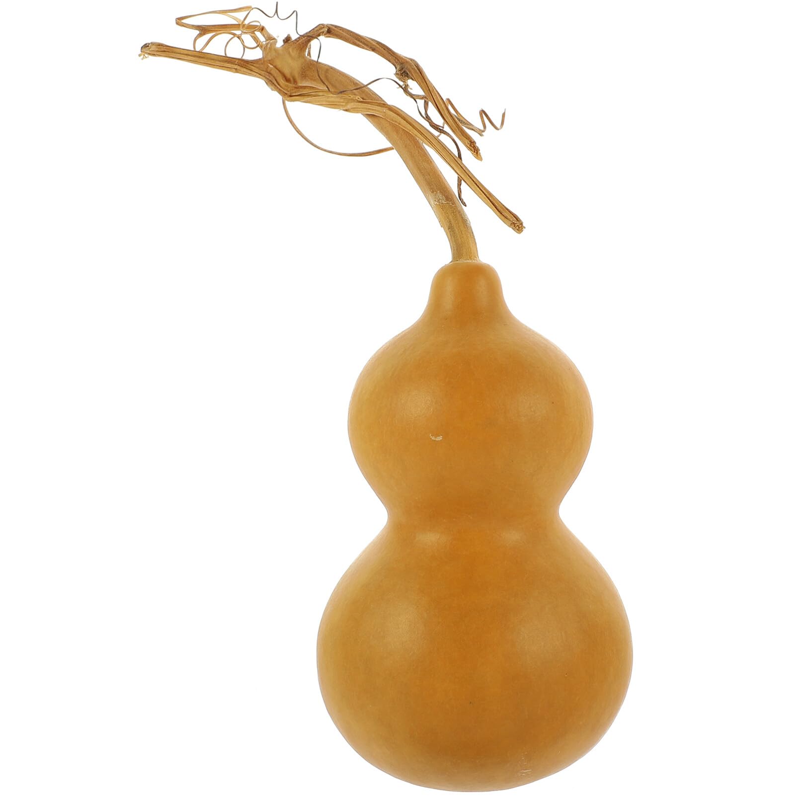 Amosfun 13- 15CM Natural Dry Gourd Natural Gourd Shape Figurine Desktop Ornament Real Gourd Wine Bottle Crafts Photography Prop for Christmas Easter Wedding