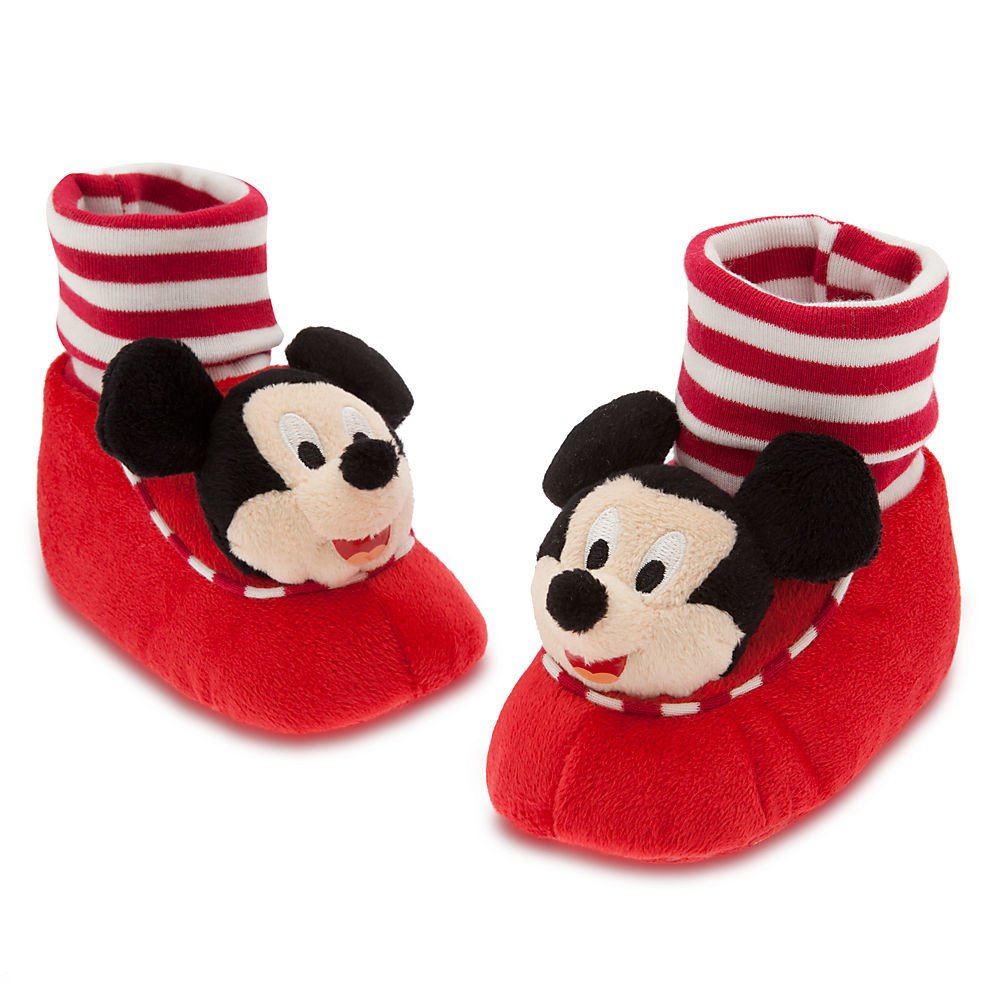 infant mickey mouse slippers