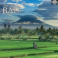 The Gifted Stationery Co - GSC19601 - Bali - 16 Month 2020 Wall Art Calendar - 30x30cm