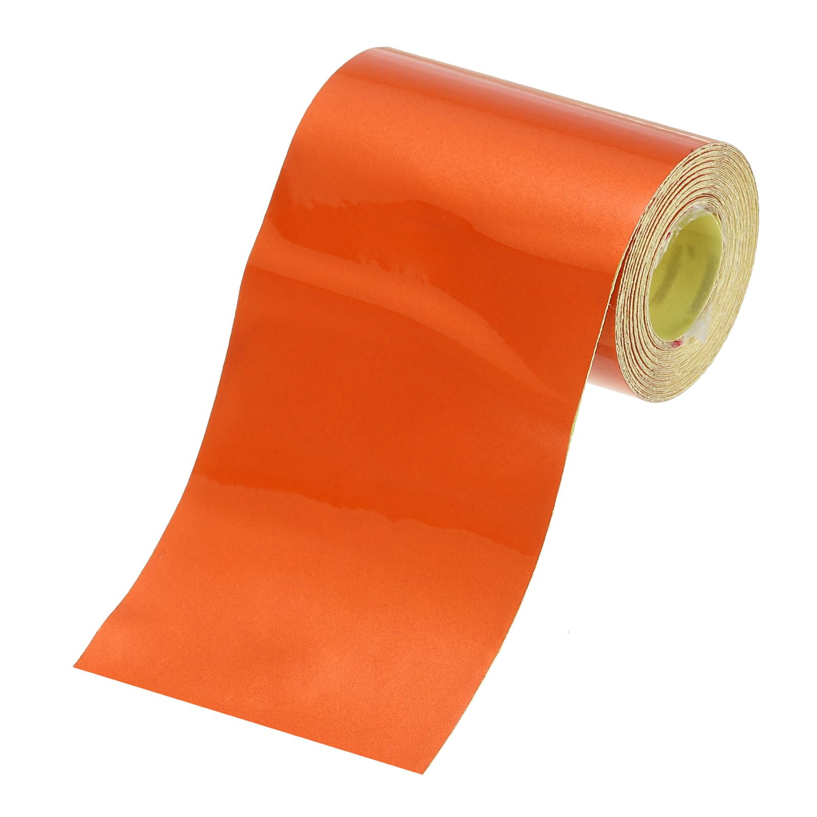 PATIKIL 2 Inch x 10 FT Reflective Tape, High Visibility Waterproof Conspicuity Outdoor Safety Warning Tape for Trailer Truck Car Bike, Orange
