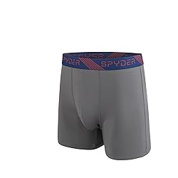 Spyder Mens Boxer Briefs 5 Pack Poly Spandex