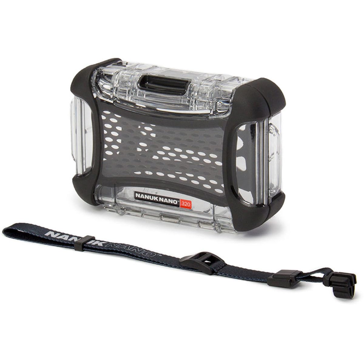 NANUK 320-0011 Nano Series Waterproof Medium Hard Case for Phones, Cameras and Electronics (Clear)