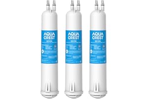 AQUA CREST AQF-FF08 Replacement for 4396841, Everydrop® Filter 3, EDR3RXD1, 4396710, Kenmore® 46-9083, 46-9030, Refrigerator Water Filter, 3 Filters