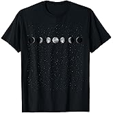 Moon Phase Scientist Gift Astronomy T-Shirt