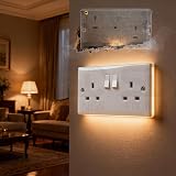 Home.smart 5 x Double Metal Back Box 35mm Flush Pattress 2 Gang Sockets view 9