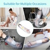 EVERCRYO Waterproof Short Arm Cast Cover for Shower - Grey view 6