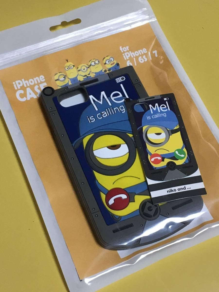 Amazon Co Jp ミニオン Niko And ニコアンド 限定 シリコン スマホケース 携帯ケース Iphone ６ ６s ７対応 ミニオンズ 家電 カメラ