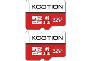 KOOTION 32GB Micro SD Card 2-Pack Class 10 Micro SDHC Card UHS-I Memory Card, High Speed TF Card, C10, U1, 32 GB