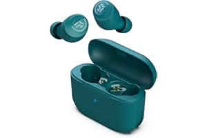 JLab Go Air Pop True Wireless Bluetooth Earbuds + Charging Case, Teal, Dual Connect, IPX4 Sweat Resistance, Bluetooth 5.1 Connection, 3 EQ Sound Settings Signature, Balanced, Bass Boost