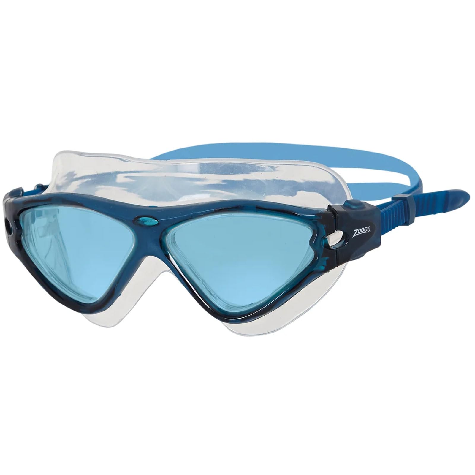 Zoggs Tri-Vision Mask Navy Blue Tint Blue