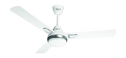 Buy Polar Vindura 3 Blade Ceiling Fan 1200mm White Silver