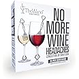 PureWine Wand Filters Histamines and Sulfites - May Reduce and Alleviate Wine Allergies & Sensitivities - Purifier Aerates Wine Restore Taste & Purity - Twist Off Wine Glass Charm Accessory