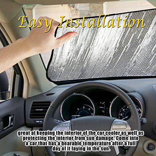 Custom Autos Black Rear Car Window Mesh SunShade Home Office Sun Shade