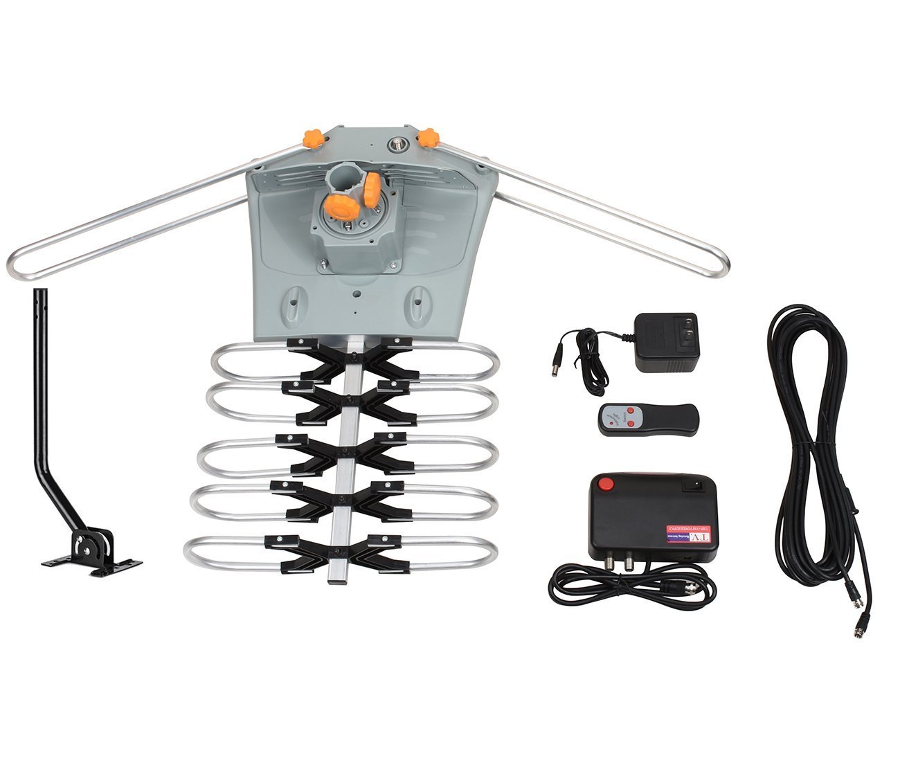 TV Antenna,VIEWTEK Outdoor Amplified HDTV Antenna with Adjustable