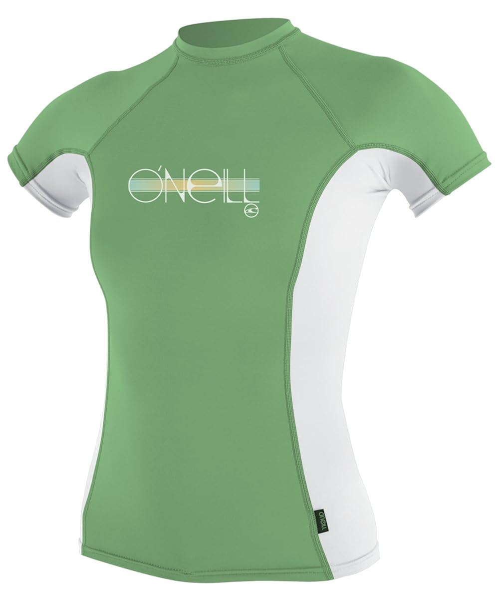 ONeill Girls Premium Skins Upf 50+ Short Sleeve Rash Guard Girls big