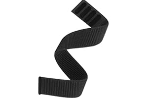 Olytop 22mm Hook & Loop Quick Dry Watch Bands for Garmin Instinct/Instinct 2 Solar, Nylon Ultralight Sport Wristband Strap for Garmin Instinct Tactical/Esports/Solar/Tide/2 Surf