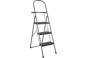 COSCOPRODUCTS COSCO 11548NVY1E Big Stool, 3 Step with Tray, Navy