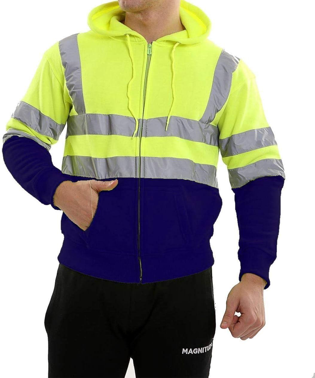 high vis hoodie sports direct
