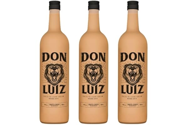 Kit 3 Licores De Doce De Leite Don Luiz 750ml - Dulce De Leche Cream