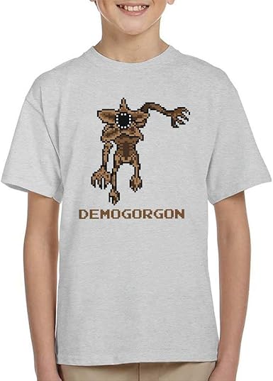 CHAMTEE Camisa para niños con pixelado de Demogorgon Stranger Things 4 años: Amazon.es: Ropa y accesorios