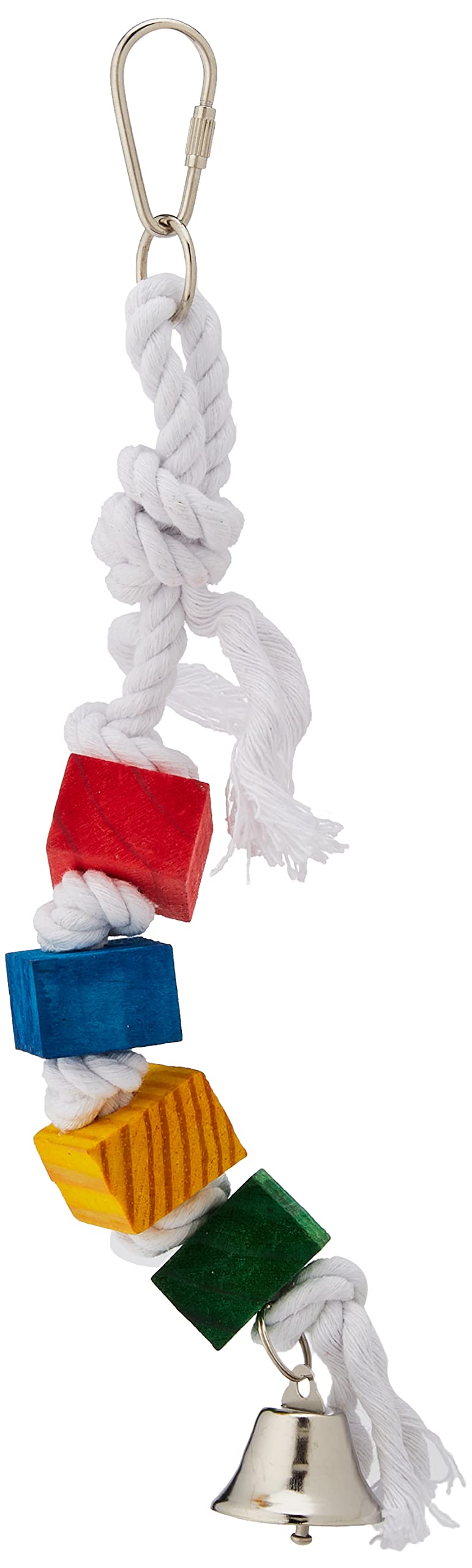 ICA BR100 Wooden Toy with Beads Large and Bell for Birds