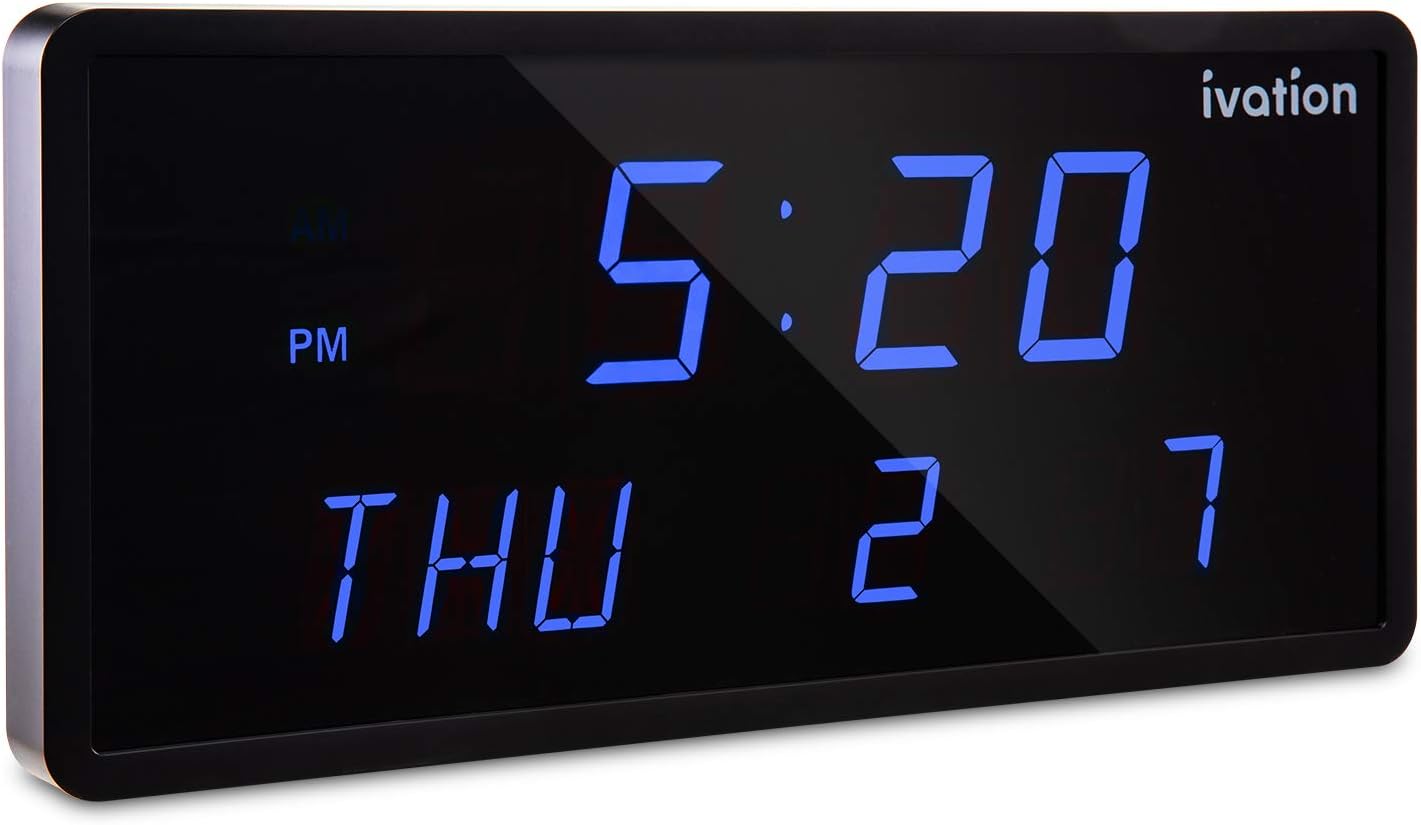 Calendar Digital Clock Danya Ellette