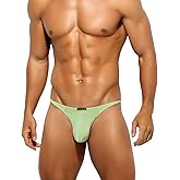 Arjen Kroos Mens Sexy Thong Pouch Underwear Low Rise G-String Bikini