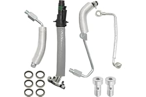 SYOWADA 55587854 Turbo Oil Return Drain and Oil Feed Pipe Kit, Replacement for Buick Encore 2013-2019 Chevy Cruze Sonic Trax 